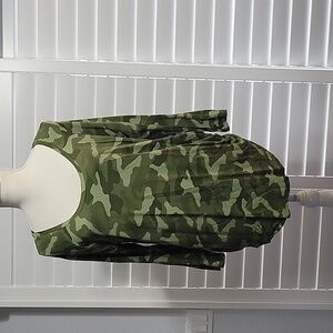 a.n.a. Camo Shirt NWT